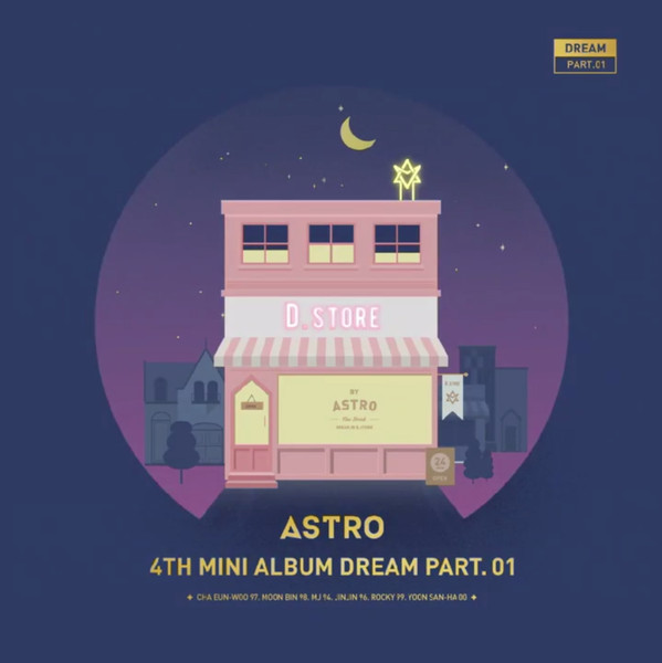 Astro – Dream Part.01 (2017, Night version, CD) - Discogs