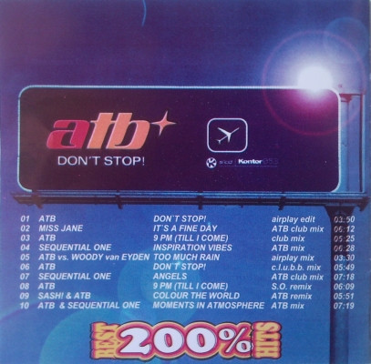 last ned album ATB - 200 ATB Hits
