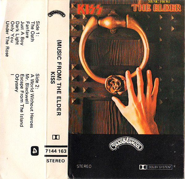 Kiss The Elder England Version RARE Cassette Tape ONLY Casablanca 1981 7144 163 