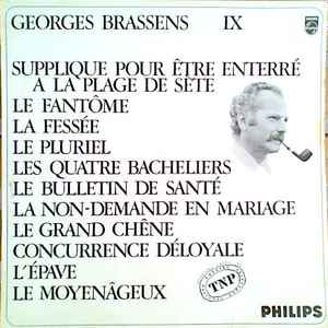 Georges Brassens - IX album cover