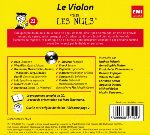 lataa albumi Various - Le Violon Pour Les Nuls