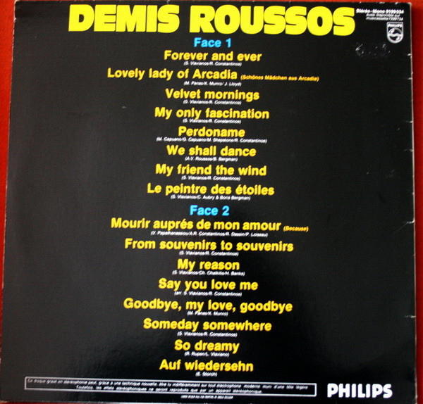 télécharger l'album Demis Roussos - Mes Succès