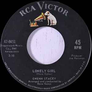 Gwen Stacey (2) - Lonely Girl / How Many Time Can One Heart Break album cover
