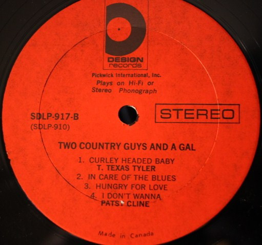 télécharger l'album T Texas Tyler, Patsy Cline, Webb Pierce - Two Country Guys And A Gal