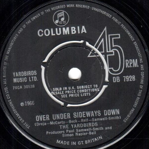 The Yardbirds – Over Under Sideways Down / Jeff's Boogie (1966