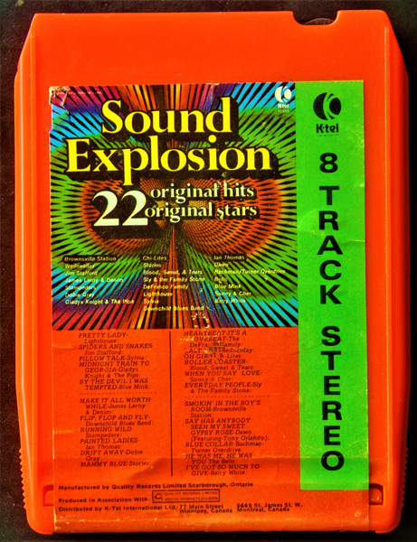 Sound Explosion 22 Original Hits Original Stars (1973, Vinyl