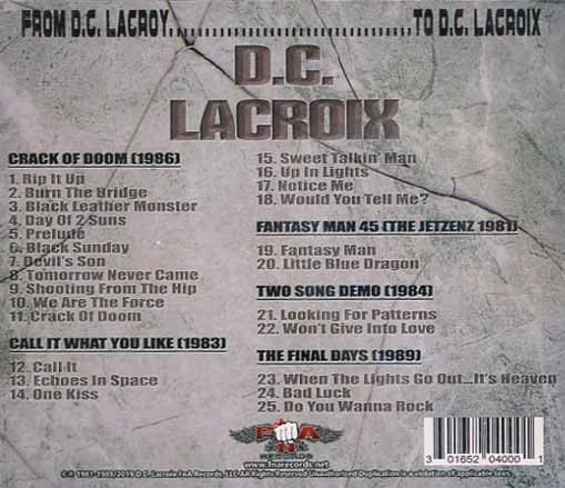 Album herunterladen DC Lacroix - From DC Lacroy To DC Lacroix
