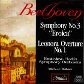 Ludwig van Beethoven - Symphony No. 3 "Eroica" / Leonora Overture No. 1 album cover