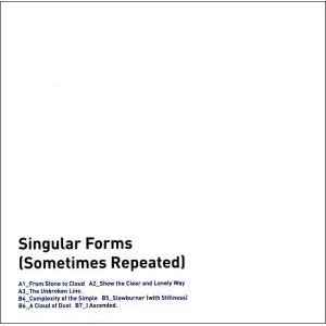 Sylvain Chauveau - Singular Forms (Sometimes Repeated) album cover