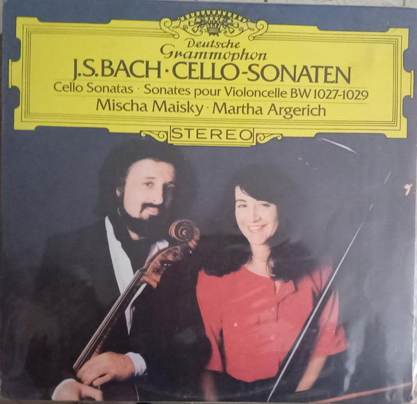 J.S. Bach - Mischa Maisky - Martha Argerich – Cello-Sonaten (1985 ...