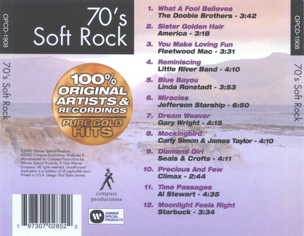 last ned album Various - 70s Soft Rock