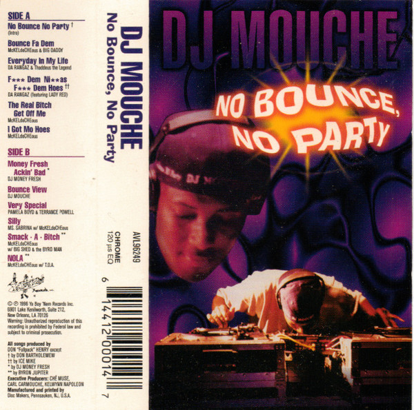 DJ Mouche – No Bounce No Party (1996, Cassette) - Discogs