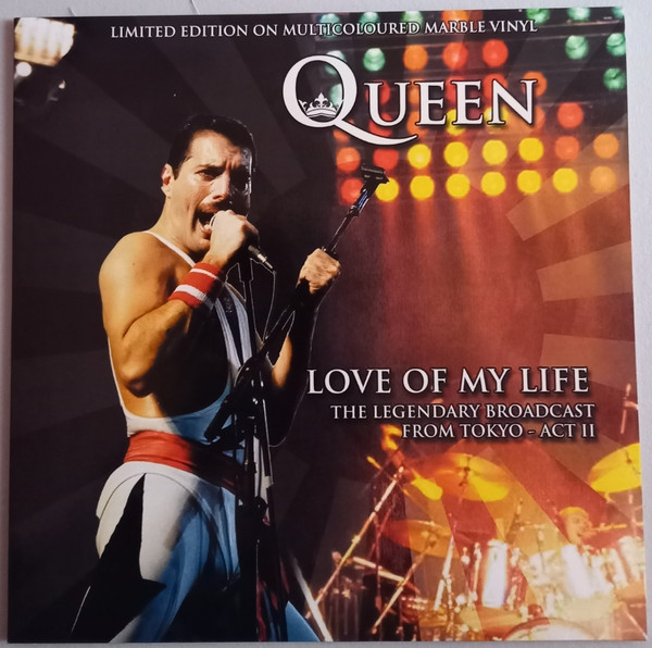 Rock Music Queen Lyrics Love Of My Life poster - Blinkenzo