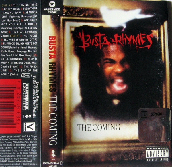 Busta Rhymes – The Coming (Red Barcode, Cassette) - Discogs