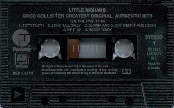descargar álbum Little Richard - Good Golly Ten Greatest Original Authentic Hits