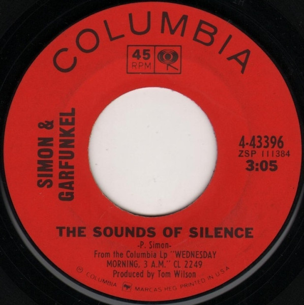 Simon & Garfunkel – The Sounds Of Silence (1965, Vinyl) - Discogs