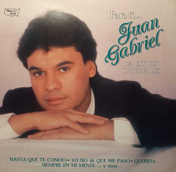 Juan Gabriel Para Ti…14 Exitos Originales LP Vinyl 海外 即決-