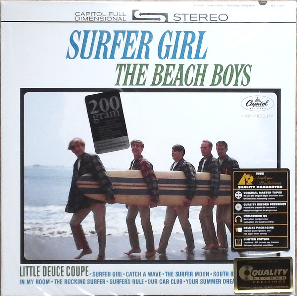 The Beach Boys – Surfer Girl (2015, 200 Gram, Vinyl) - Discogs