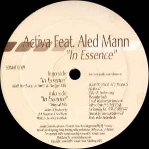 In Essence - Activa Feat. Aled Mann