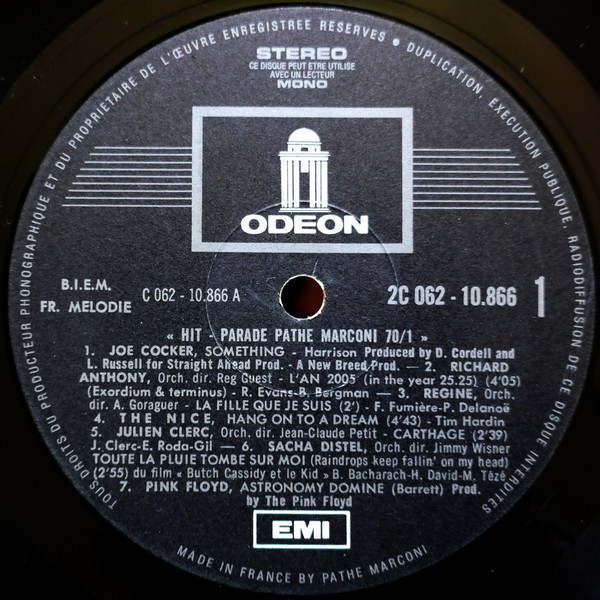 last ned album Various - Hit Parade Pathé Marconi 701