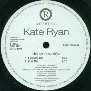 Kate Ryan – Désenchantée / (My Love) Vinyl) - Discogs