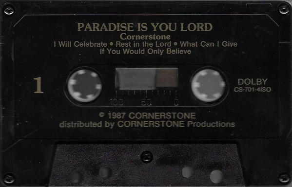 Album herunterladen Cornerstone - Paradise Is You Lord