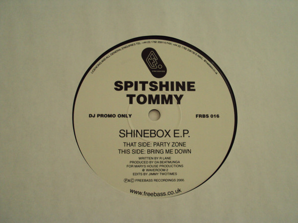 baixar álbum Spitshine Tommy - Shinebox EP