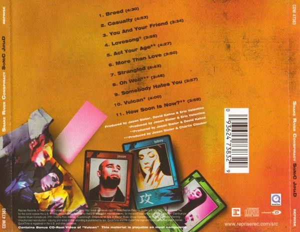 Snake River Conspiracy – Sonic Jihad (2000, CD) - Discogs