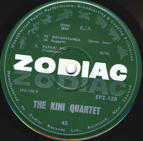 last ned album The Kini Quartet - Maori Melodies