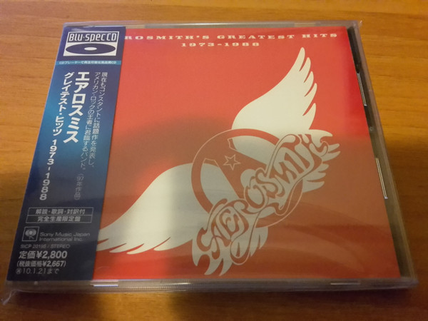 Aerosmith – Aerosmith's Greatest Hits 1973-1988 (2009, BLU-SPEC CD