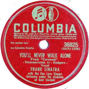 Frank Sinatra - You'll Never Walk Alone / If I Loved You album cover