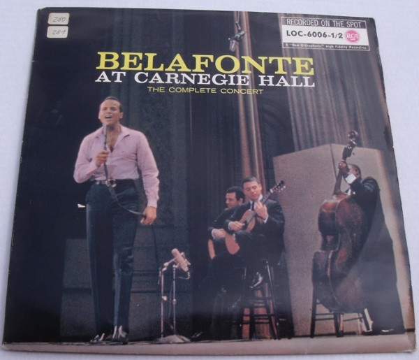 HARRY BELAFONTE AT Carnegie Hall [3x15IPS Tape] £1,995.95