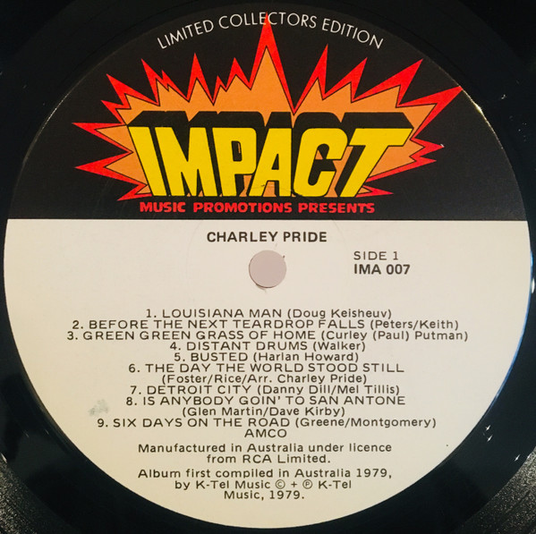 Album herunterladen Charley Pride - Country Pride Charley Prides 18 Greatest