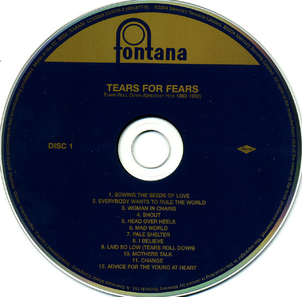 Tears For Fears – Woman In Chains - Jakkatta Remix (2004, CD) - Discogs