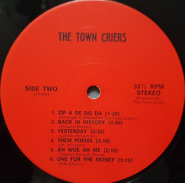 Album herunterladen The Town Criers - Live