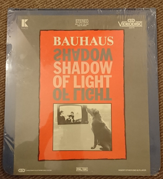 Bauhaus – Shadow Of Light (1992, Laserdisc) - Discogs