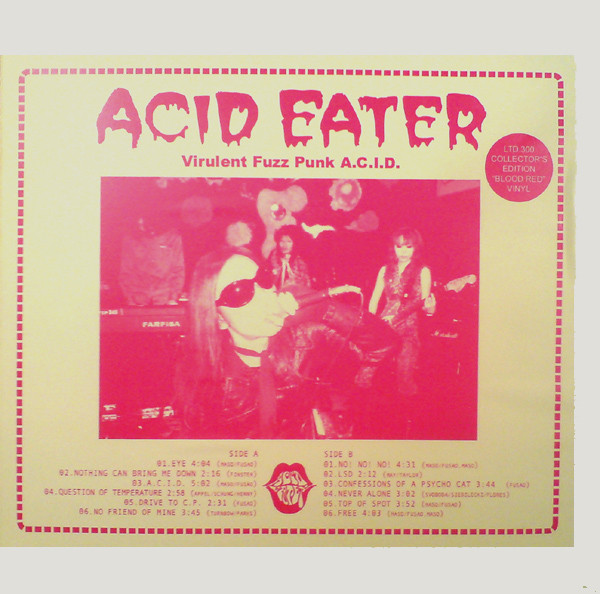 Acid Eater – Virulent Fuzz Punk A.C.I.D. (2007, Blood Red, Vinyl 