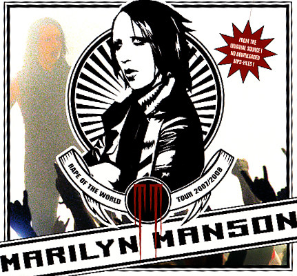 Marilyn Manson – Rape Of The World Tour 2007/2008 (2008, Tri-fold 