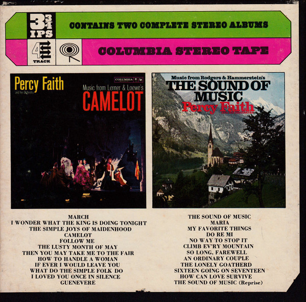 Album herunterladen Percy Faith And His Orchestra - Music From Lerner Loewes Camelot Music From Rodgers Hammersteins The Sound Of Music
