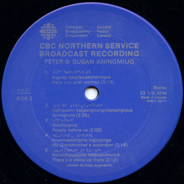 lataa albumi Peter And Susan Aningmiuq - Peter Susan Aningmiuq