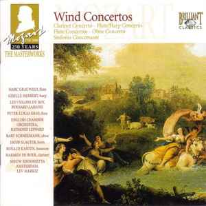 Wolfgang Amadeus Mozart - Wind Concertos album cover