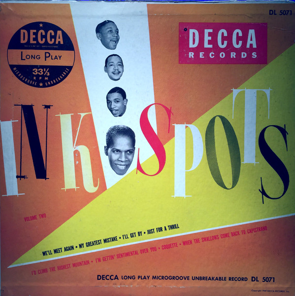 The Ink Spots – The Ink Spots-Volume 2 (1949, Vinyl) - Discogs