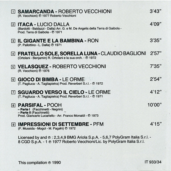 Album herunterladen Various - Favole 70