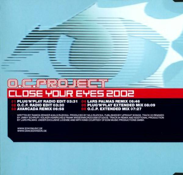 baixar álbum OCProject - Close Your Eyes 2002