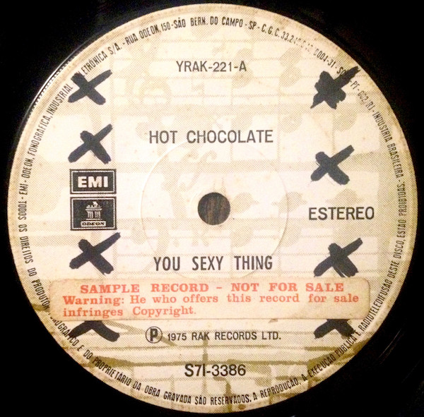 Hot Chocolate You Sexy Thing 1975 Vinyl Discogs 