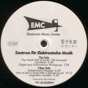 Electronic Music Center - Zentrum Für Elektronische Musik album cover