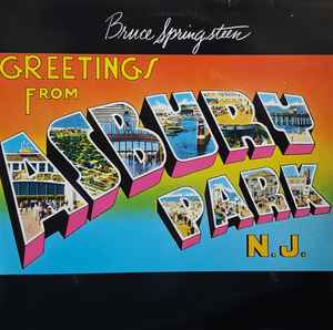 Bruce Springsteen - Greetings From Asbury Park, N.J. album cover