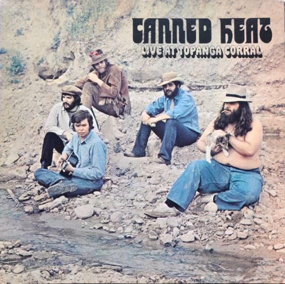 Canned Heat Kaleidoscope AKA Live at Topanga Corral Import LP