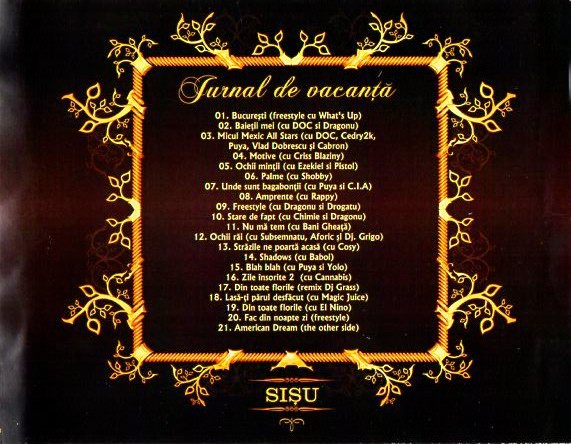 baixar álbum Sișu - Jurnal De Vacanță