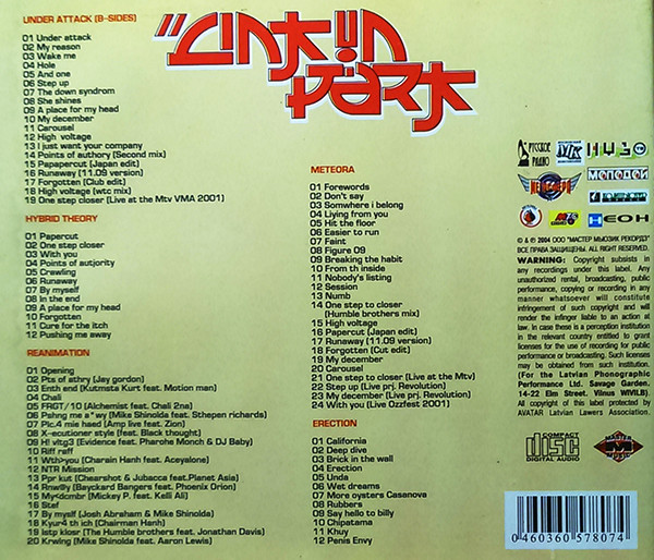 Album herunterladen Linkin Park - MP3 Collection